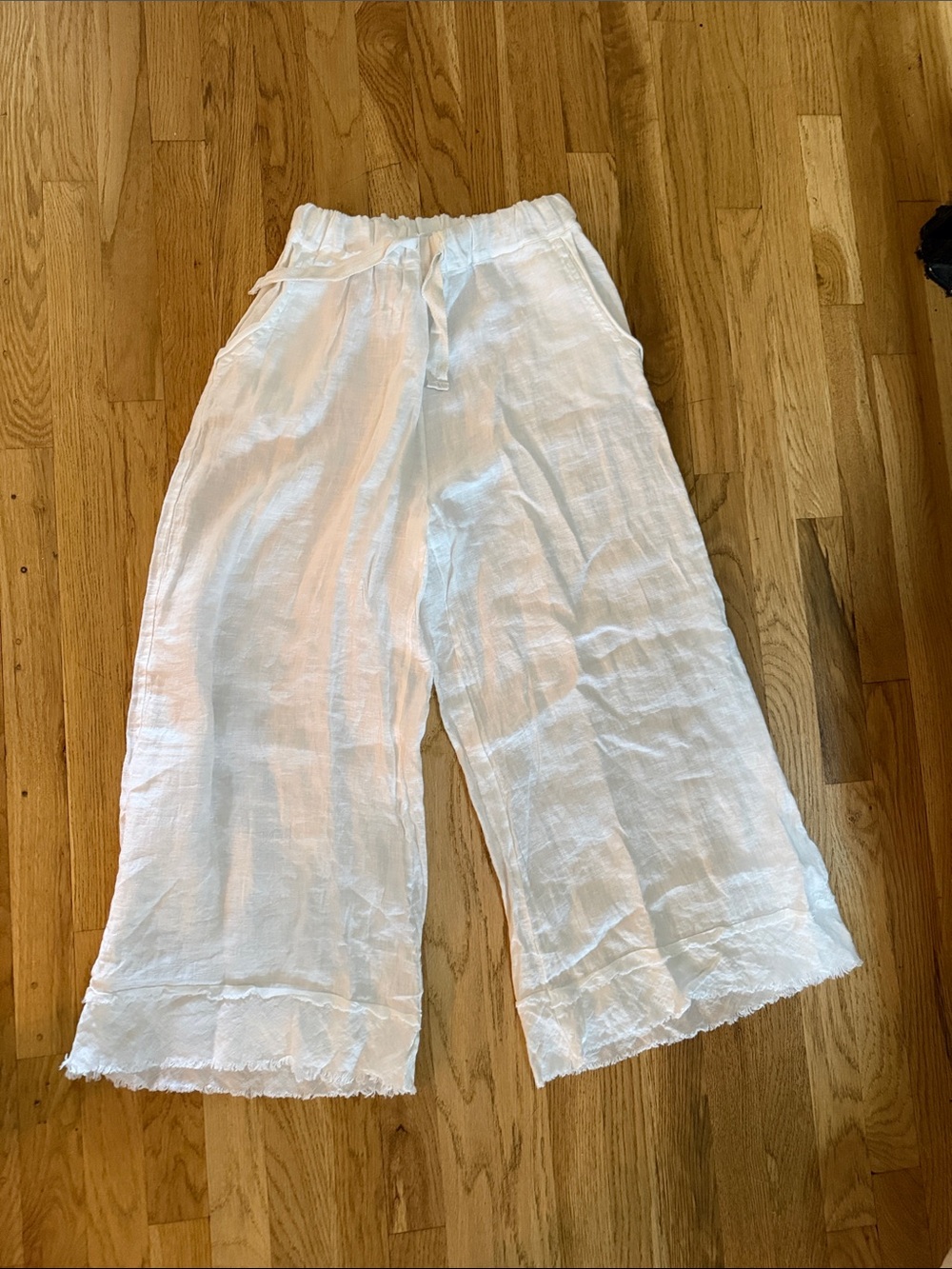 100% Italian linen pants